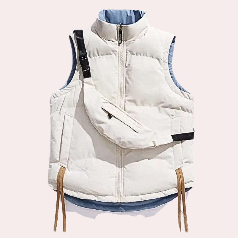 KEITH - Veste d'Hiver Réversible pour Hommes