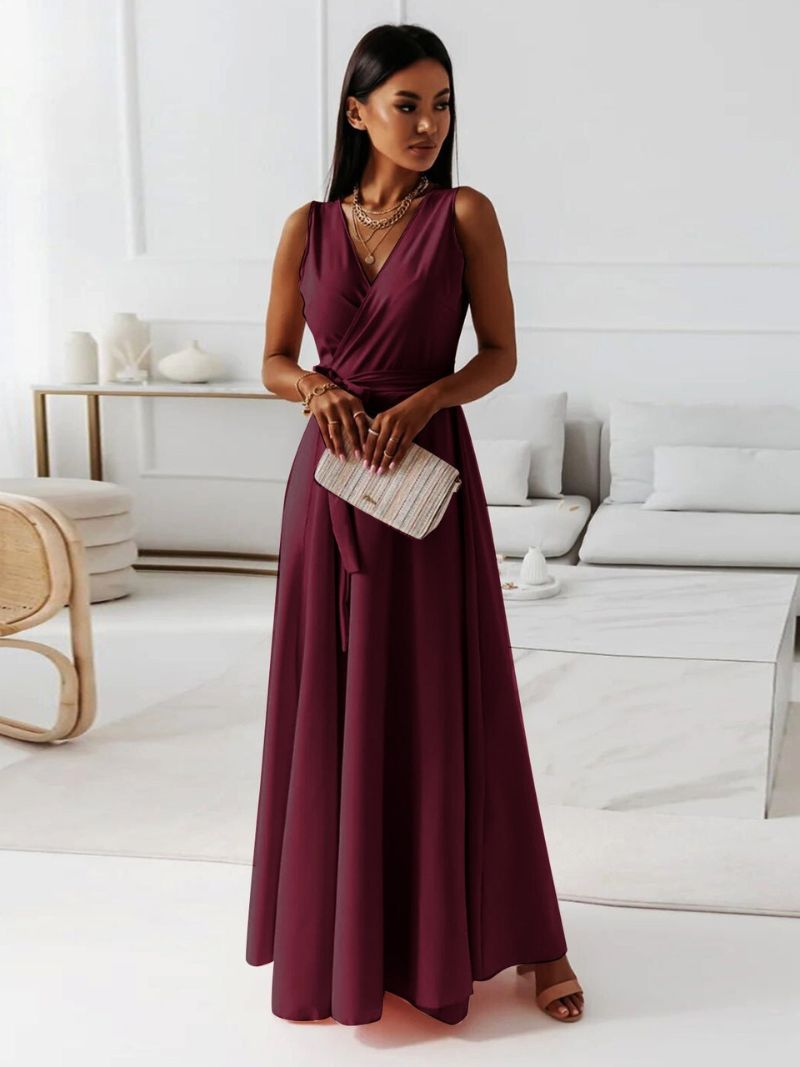 Robe Femme Élégante Longue – Robe Confortable avec Coupe Avantageuse & Tissu Respirant