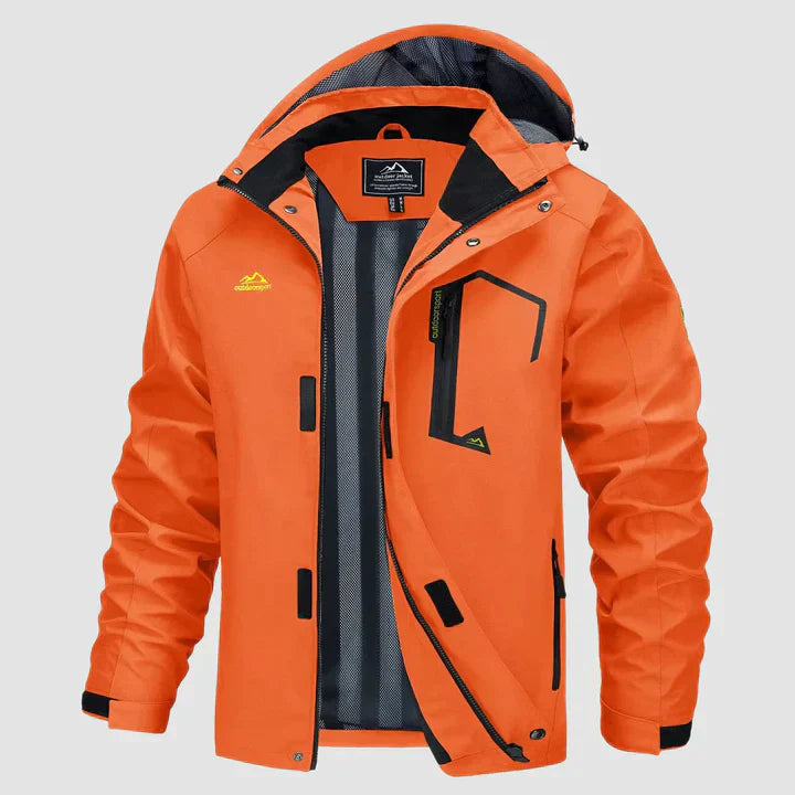 Veste Hivernale Étanche pour Homme avec Capuchon Détachable