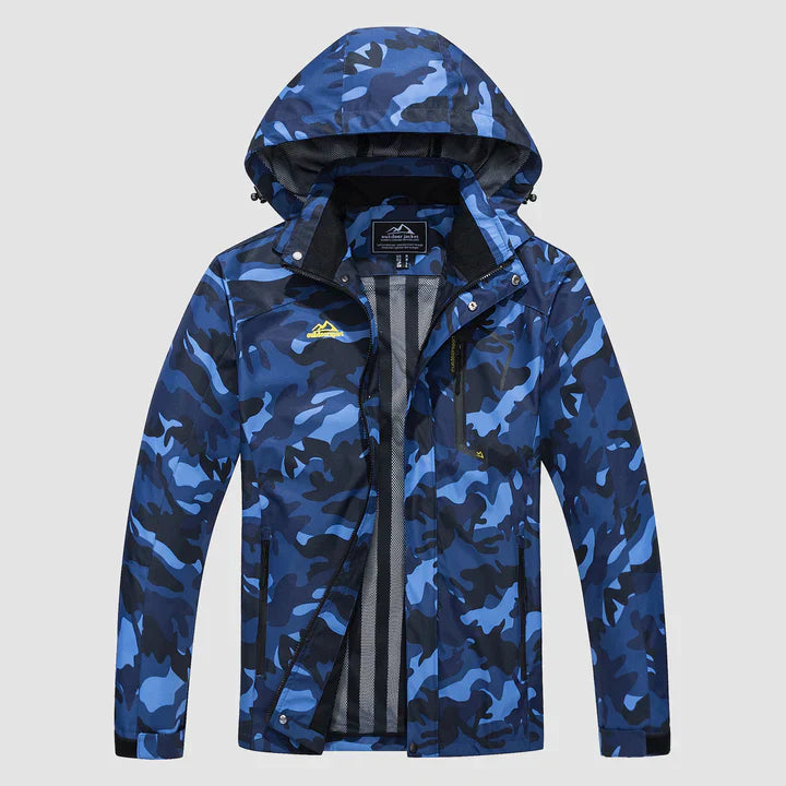 Veste Hivernale Étanche pour Homme avec Capuchon Détachable