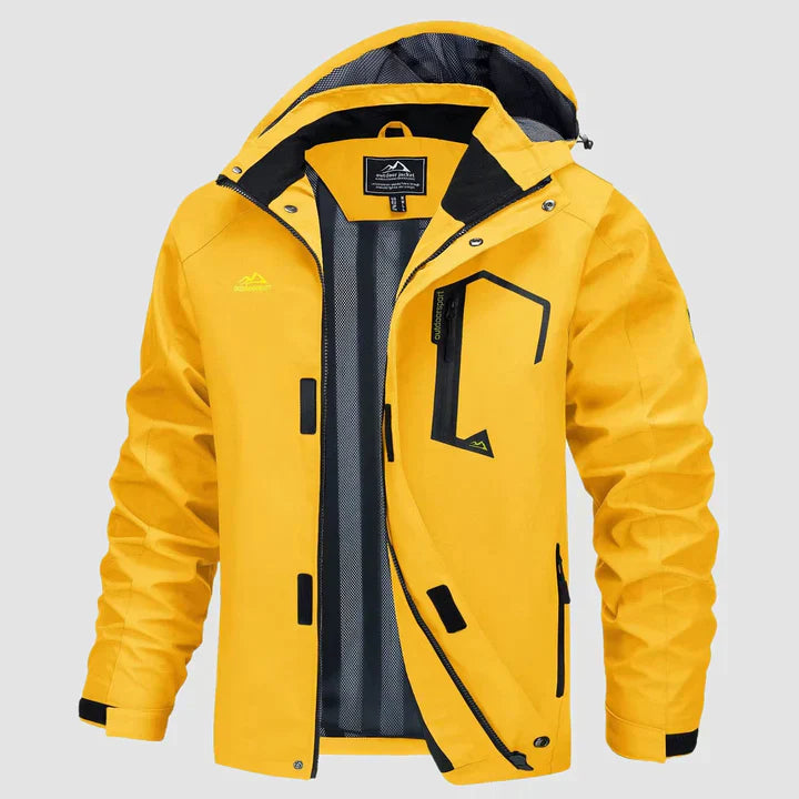 Veste Hivernale Étanche pour Homme avec Capuchon Détachable