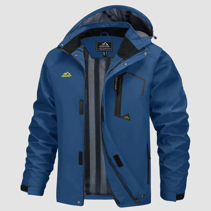 Veste Hivernale Étanche pour Homme avec Capuchon Détachable