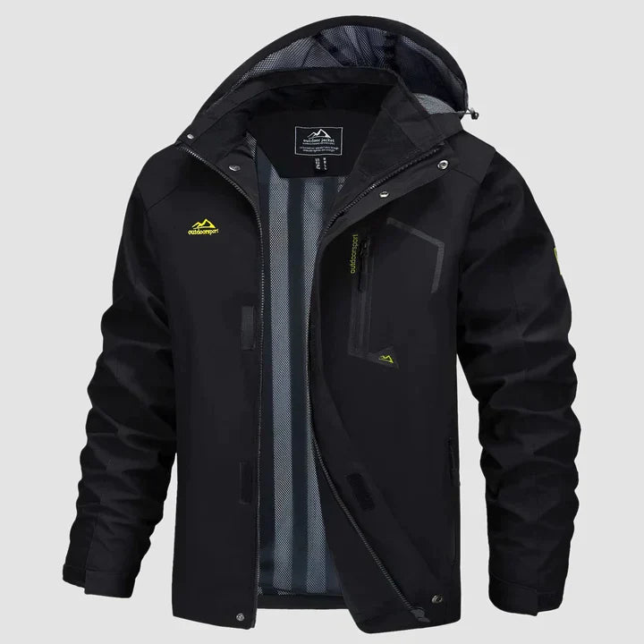 Veste Hivernale Étanche pour Homme avec Capuchon Détachable
