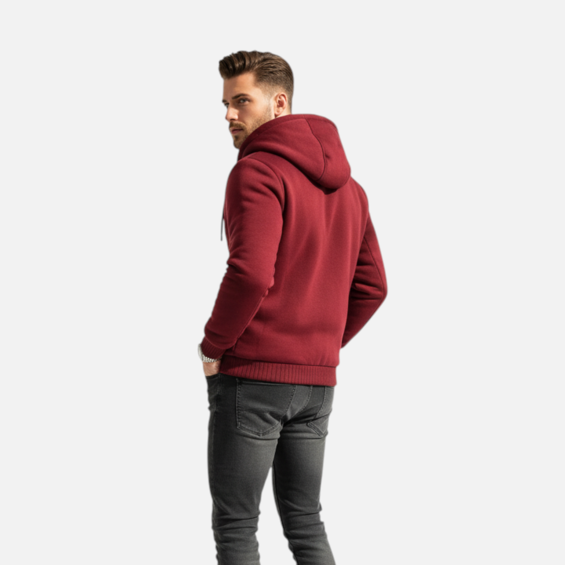 Sweat à capuche Polaire Homme - Chaud et Confortable - LuxeStyle