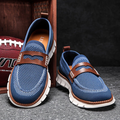 SoftStride™ – Mocassins Hommes Élégants et Respirants Confort Optimal