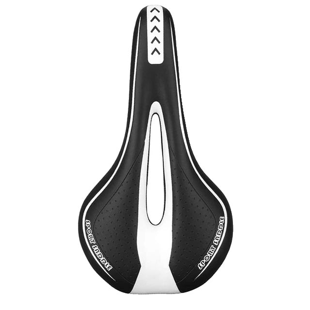 Selle Vélo Confortable Sport Noir Anti-Glissant