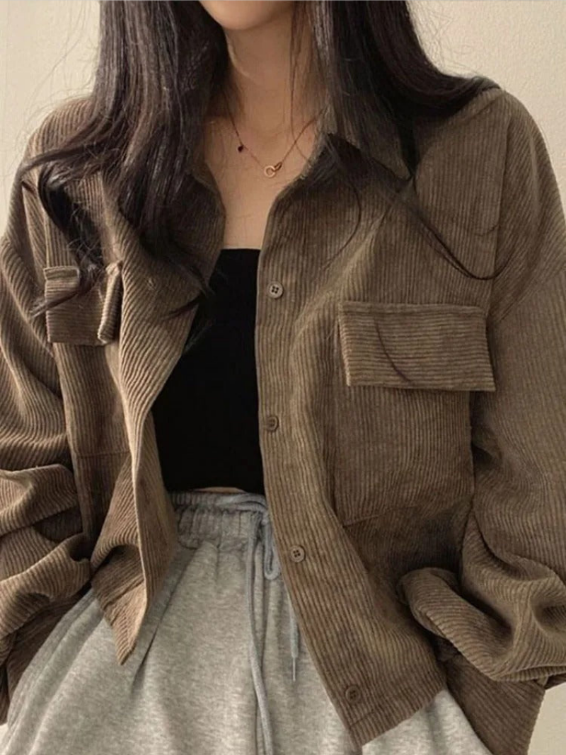 Veste Femme Élégante Mi-Longueur pour Printemps