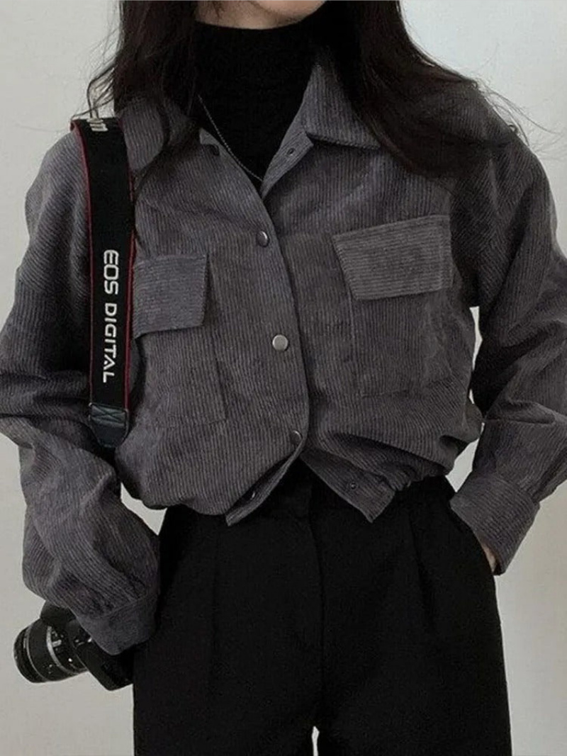 Veste Femme Élégante Mi-Longueur pour Printemps