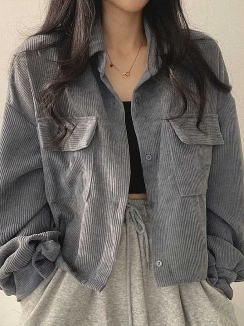 Veste Femme Élégante Mi-Longueur pour Printemps