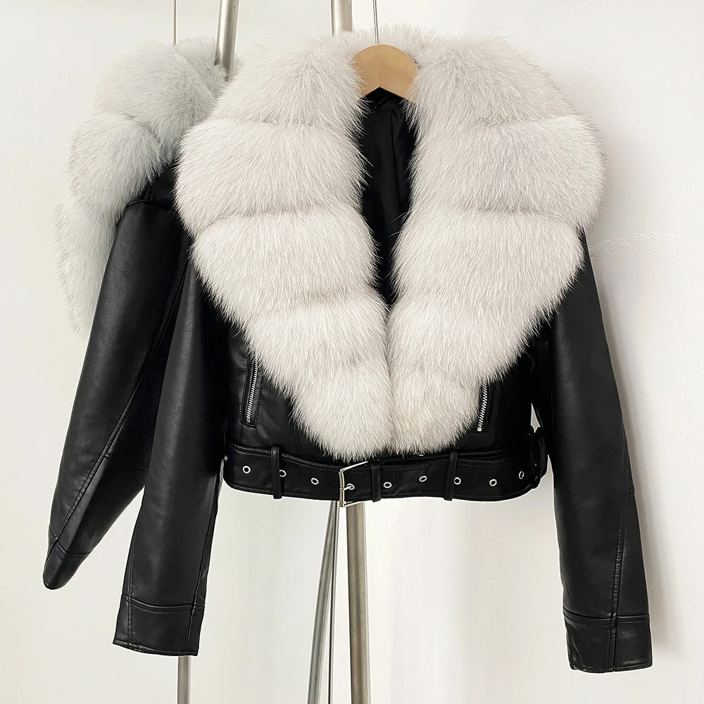 Veste Hivernale Élégante pour Femme avec Ceinture Réglable