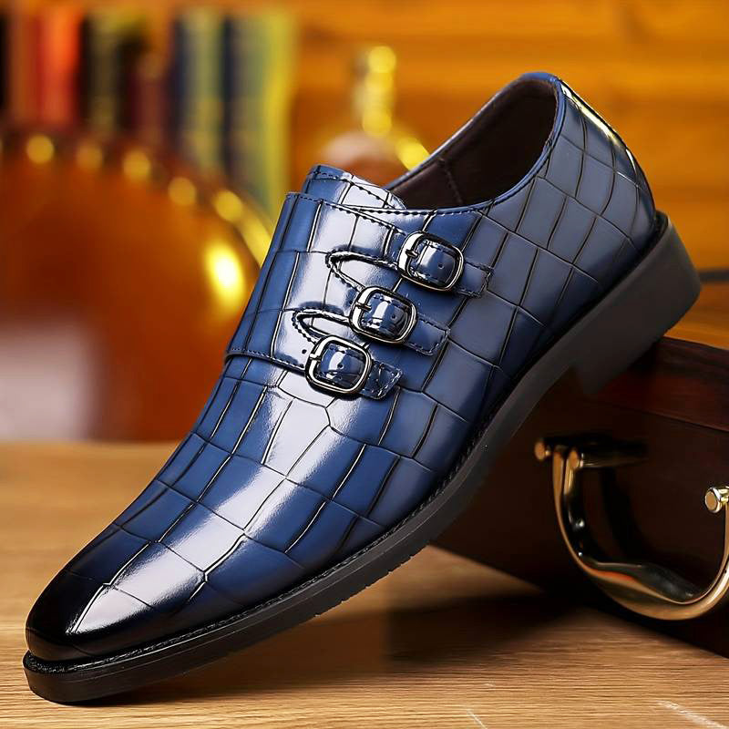 Chaussures De Mariage Élégantes Pour Homme Noir Bout Pointu