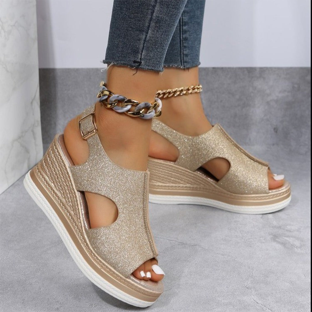 Brynleigh - Sandales compensées tendances
