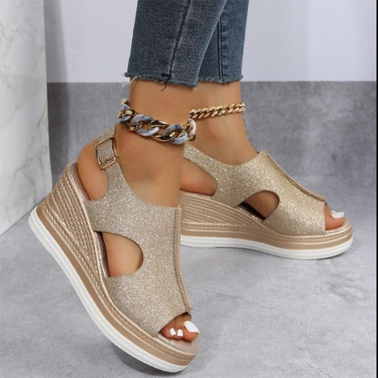 Brynleigh - Sandales compensées tendances