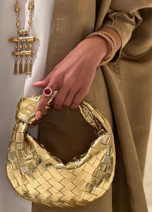 Sac À Main Petit Tressé Chic pour Femme - LuxeStyle