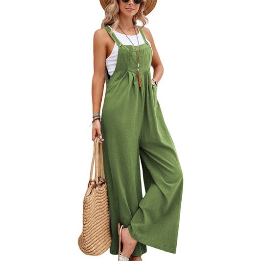Salopette Femme Élégante avec Bretelles - LuxeStyle