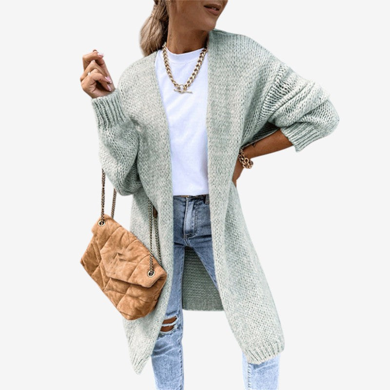 Cardigan Féminin à Manches Longues Élégant