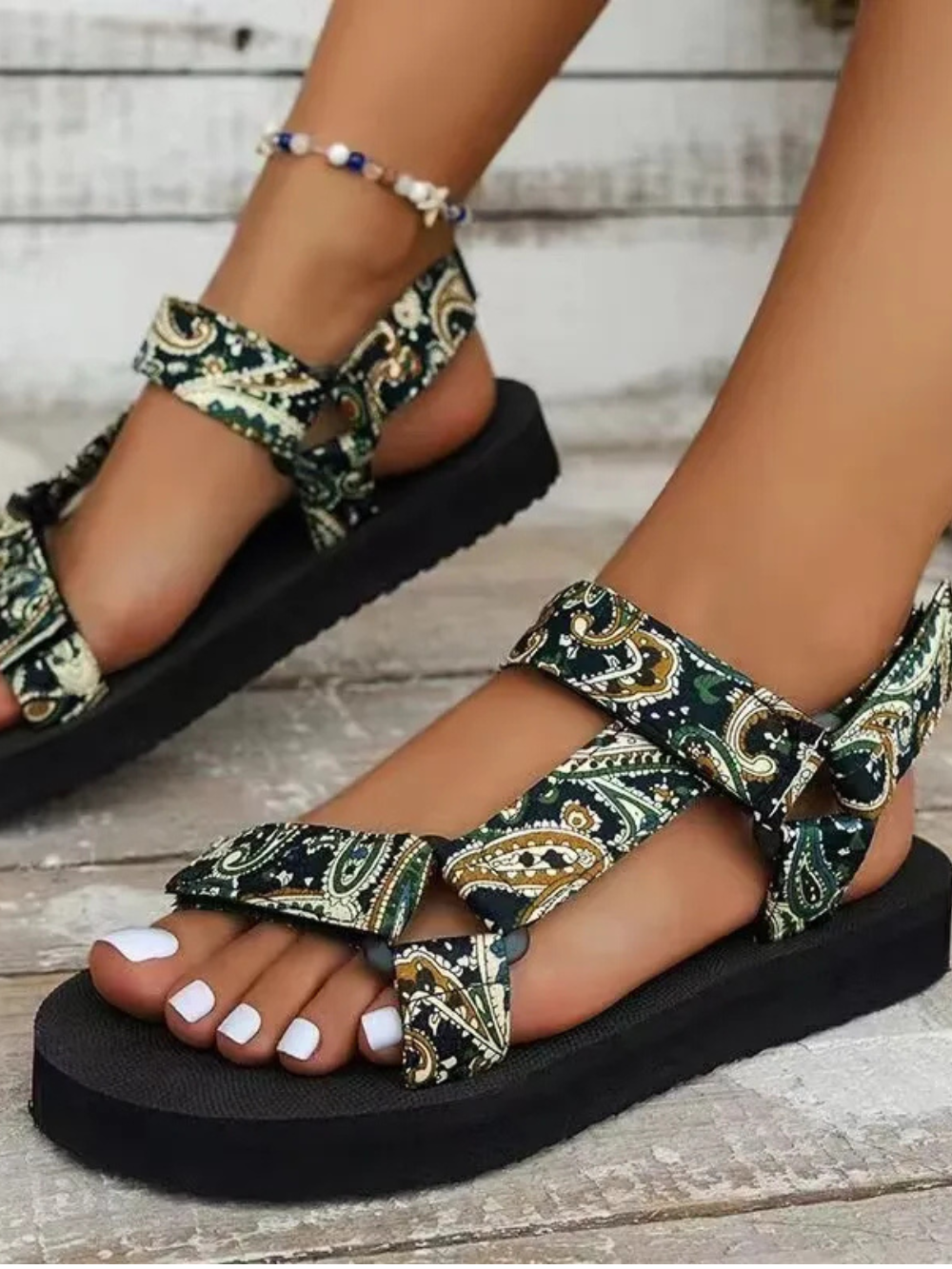 Sandales Femmes Confortables - Sandales Été Légères et Respirantes