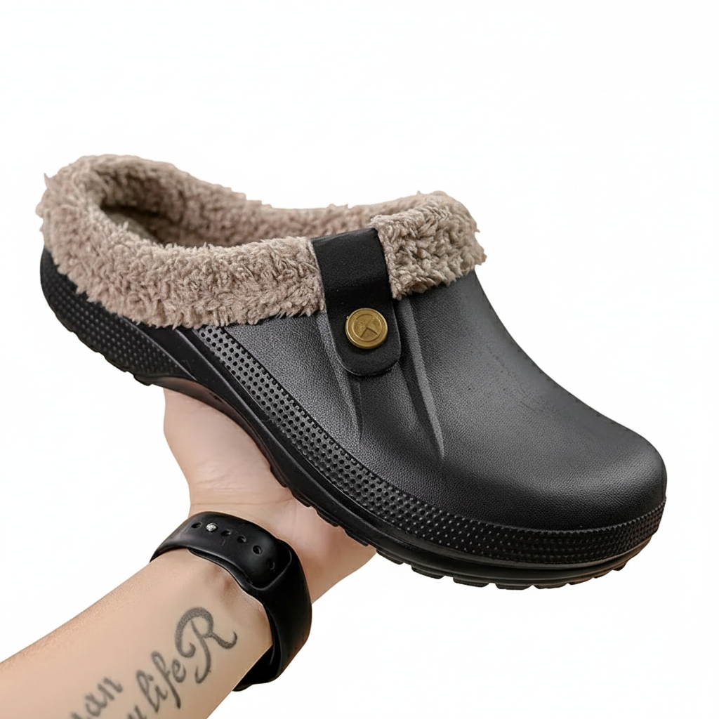 Chaussons Femmes Chauffants Douillets pour Maison et Extérieur - LuxeStyle
