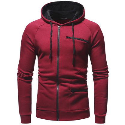 Sweat À Capuche Zippé Slim Pour Hommes | Parfait Pour Le Printemps