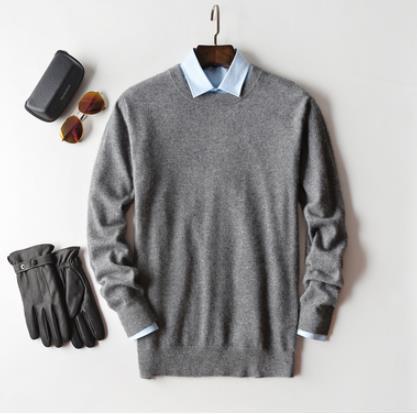 CachemireLux™ – Pull Homme Cachemire Doux et Élégant Confort Optimal