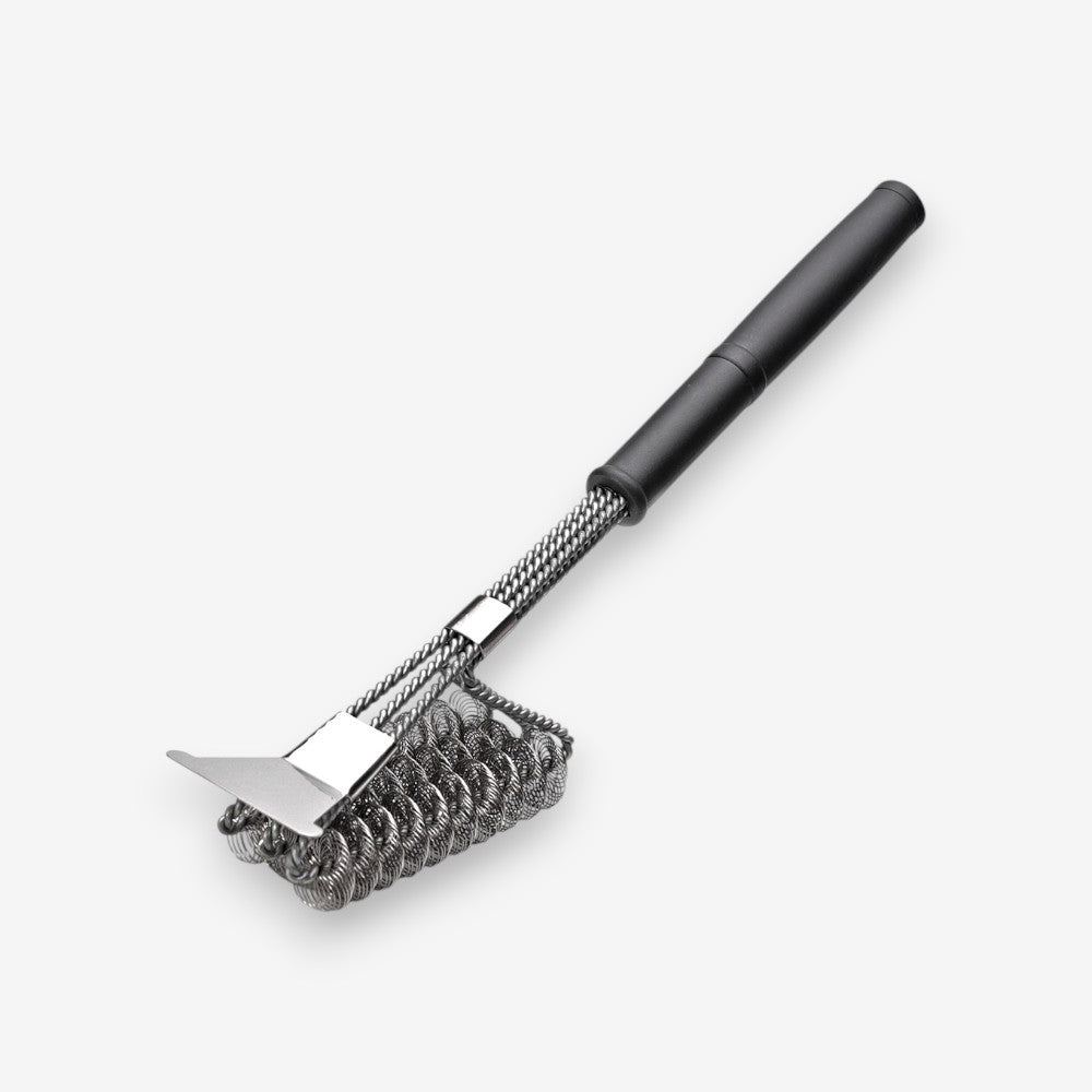 Brosse de Grill en Bois pour Nettoyage BBQ