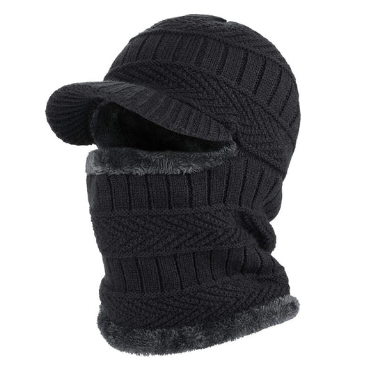Bonnet Hivernal avec Masque de Visage Intégré - LuxeStyle