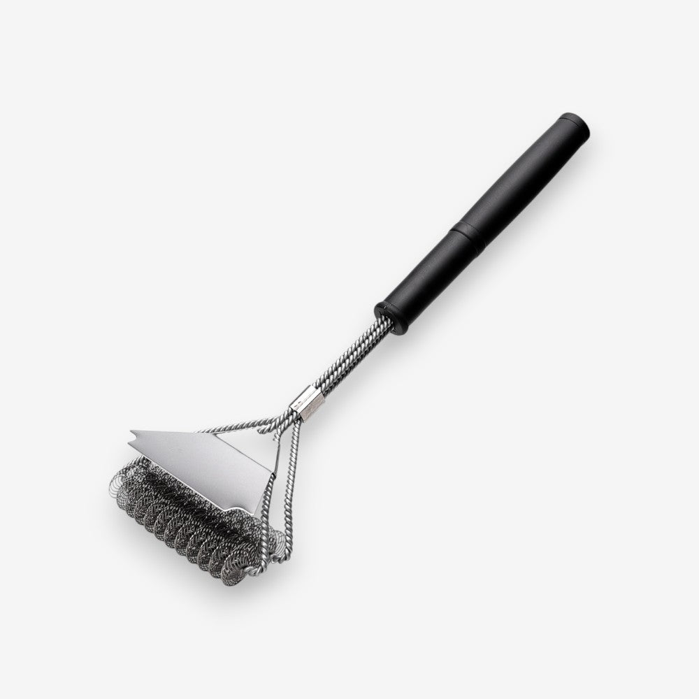 Brosse de Grill en Bois pour Nettoyage BBQ