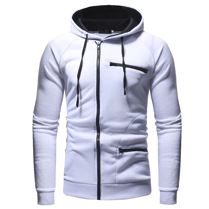 Sweat À Capuche Zippé Slim Pour Hommes | Parfait Pour Le Printemps