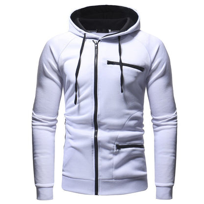 Sweat À Capuche Zippé Slim Pour Hommes | Parfait Pour Le Printemps