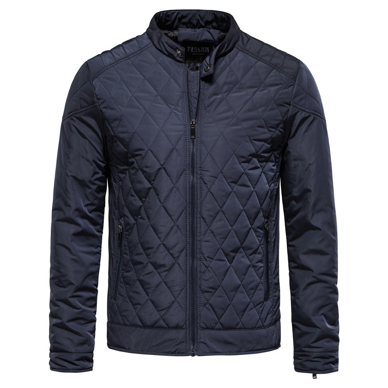 Veste Homme Matelassée Marine - Léger et Stylique - LuxeStyle
