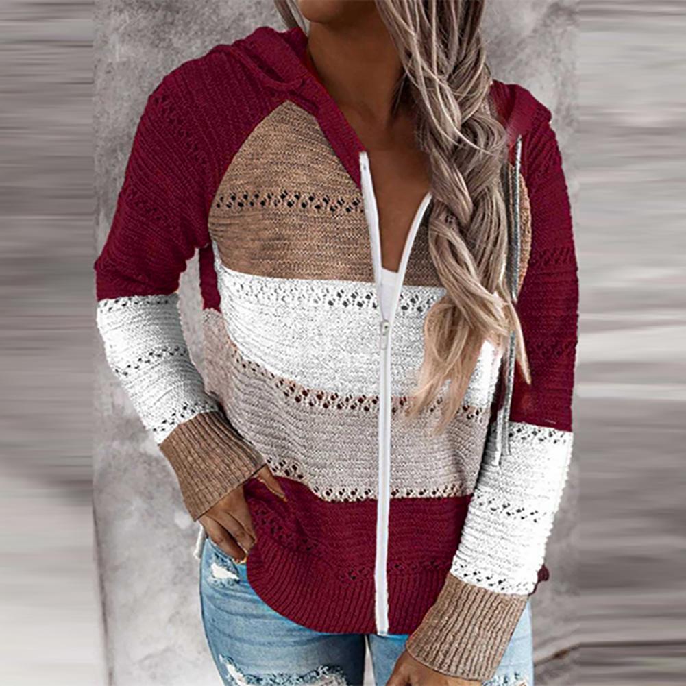 Pull Femme Col V Détendu Polyvalent