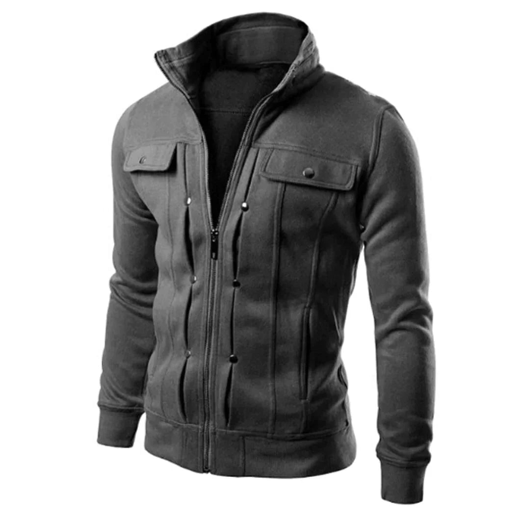 Veste Homme Sport Élégante à Fermeture Éclair
