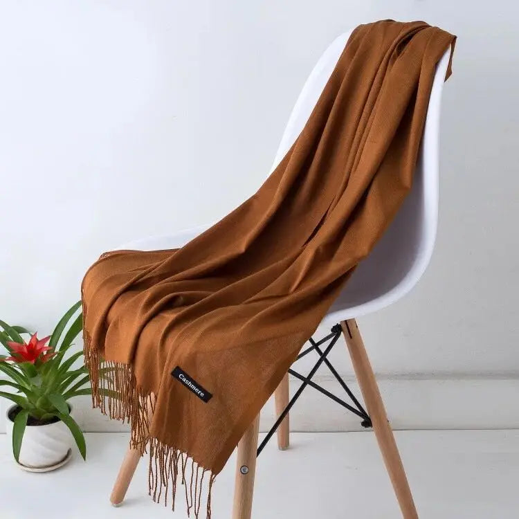 Écharpe douillette pour femme hiver