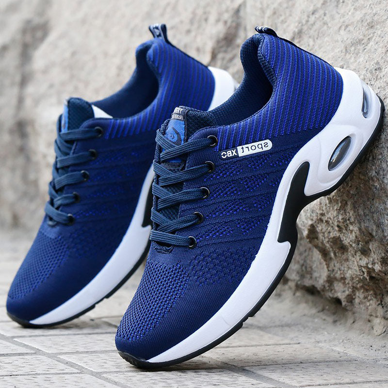 Chaussures de sport stylées avec lacets et semelle souple