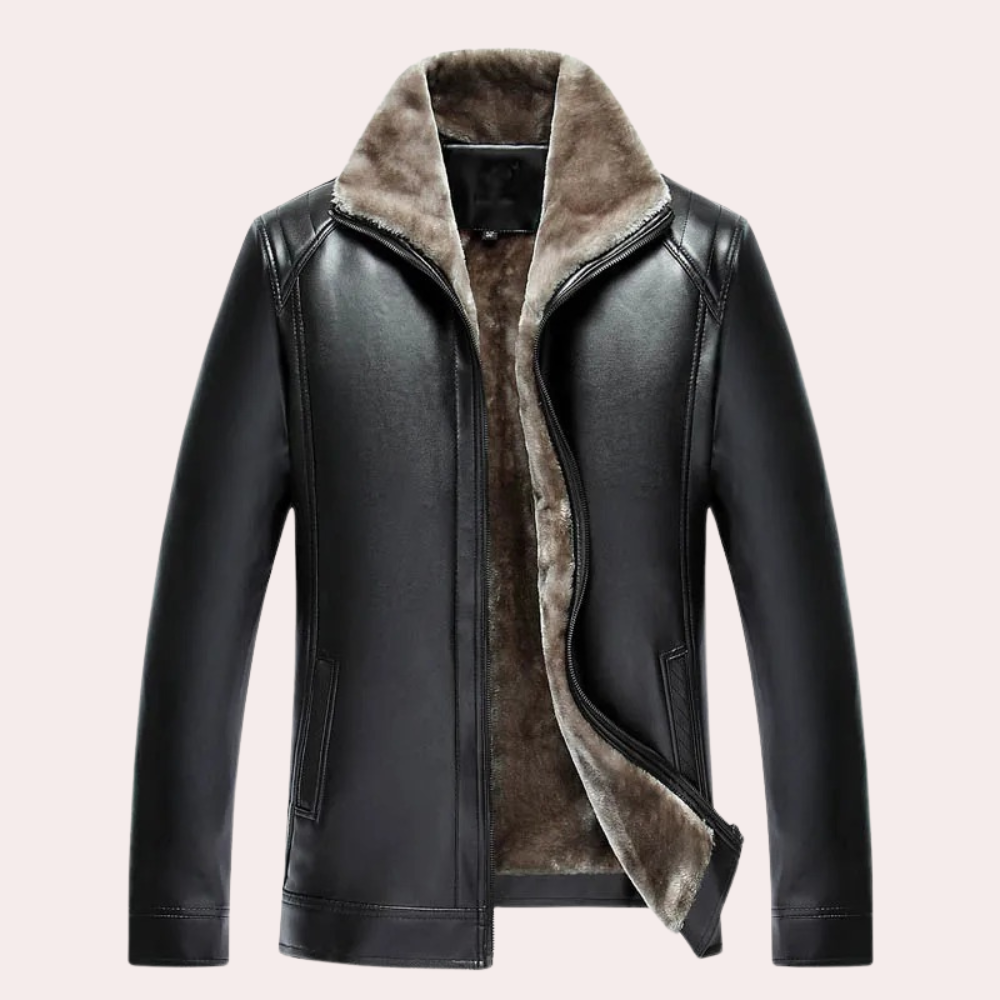 Veste Hiver Élégante avec Capuche Réglable pour Homme - LuxeStyle
