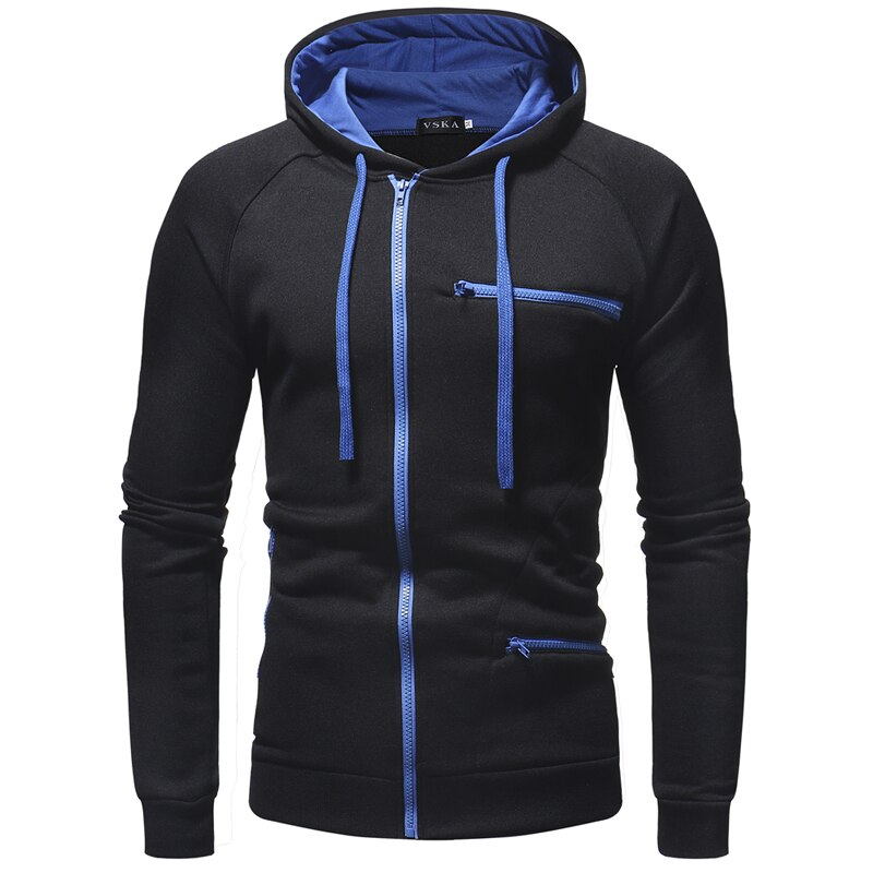 Sweat À Capuche Zippé Slim Pour Hommes | Parfait Pour Le Printemps