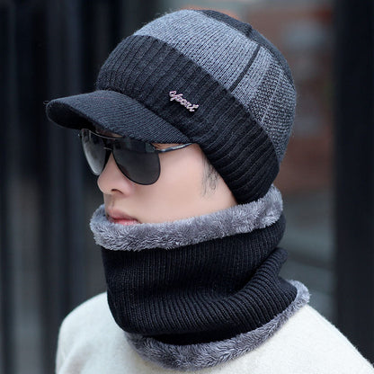 Bonnet Hivernal avec Masque de Visage Intégré