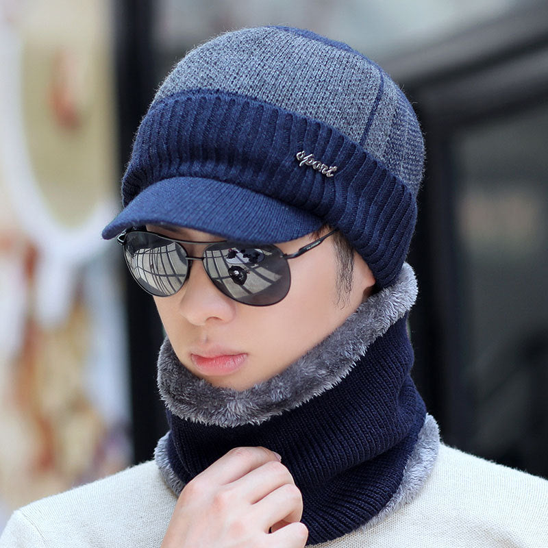 Bonnet Hivernal avec Masque de Visage Intégré