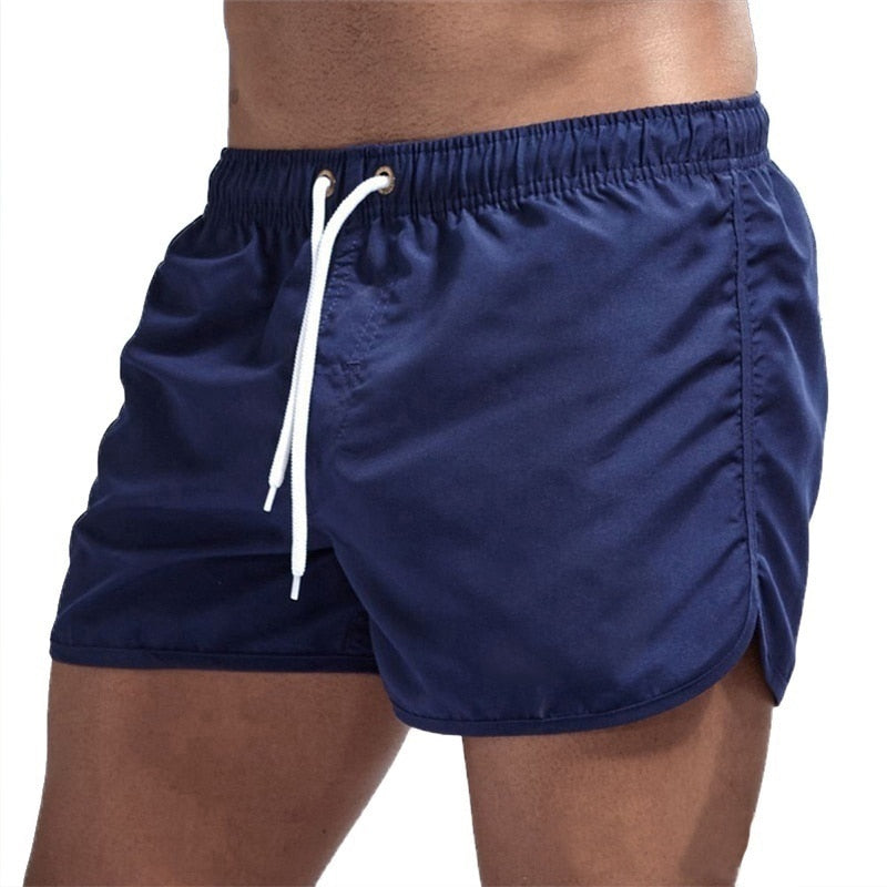 Short de bain confortable avec élasticité et style décontracté