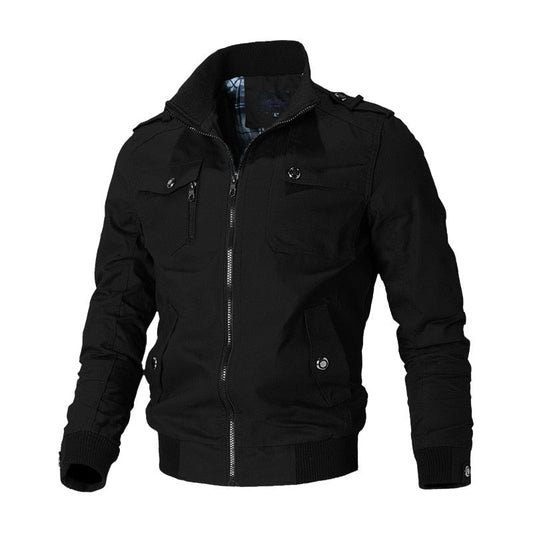 Veste Slim Zippée Homme Hiver - LuxeStyle