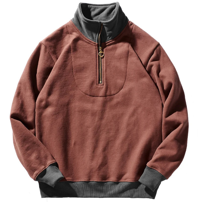 Pull Homme Décontracté À Zip - LuxeStyle