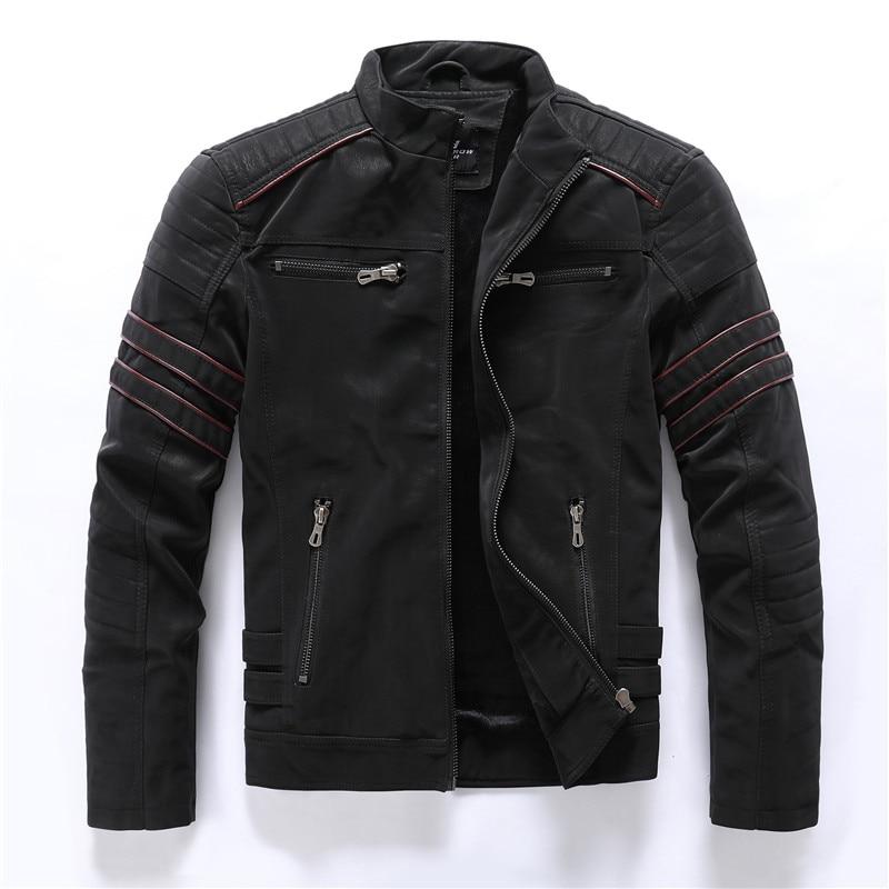 Veste Moto Styliste à Fermeture Éclair pour Homme | Parfaite pour Le Quotidien - LuxeStyle