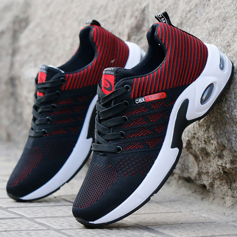 Chaussures de sport stylées avec lacets et semelle souple