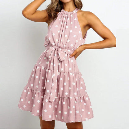 Volana™ – Robe d'Été Femme Chic à Pois