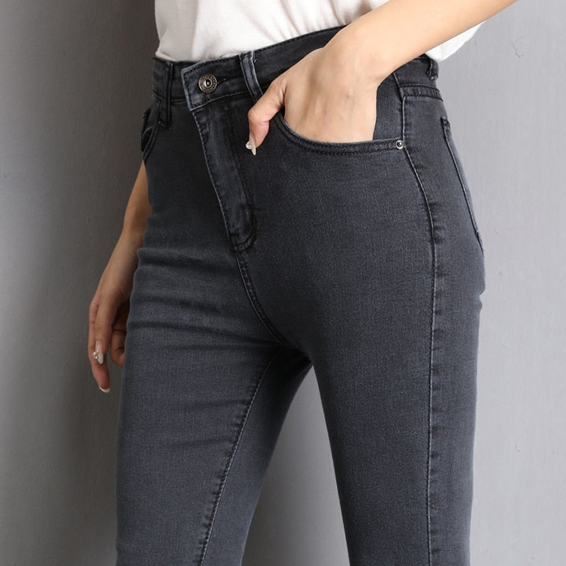 Jean Femme Élégant Slim Fit pour Usage Quotidien