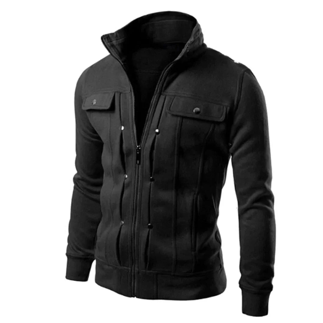 Veste Homme Sport Élégante à Fermeture Éclair - LuxeStyle