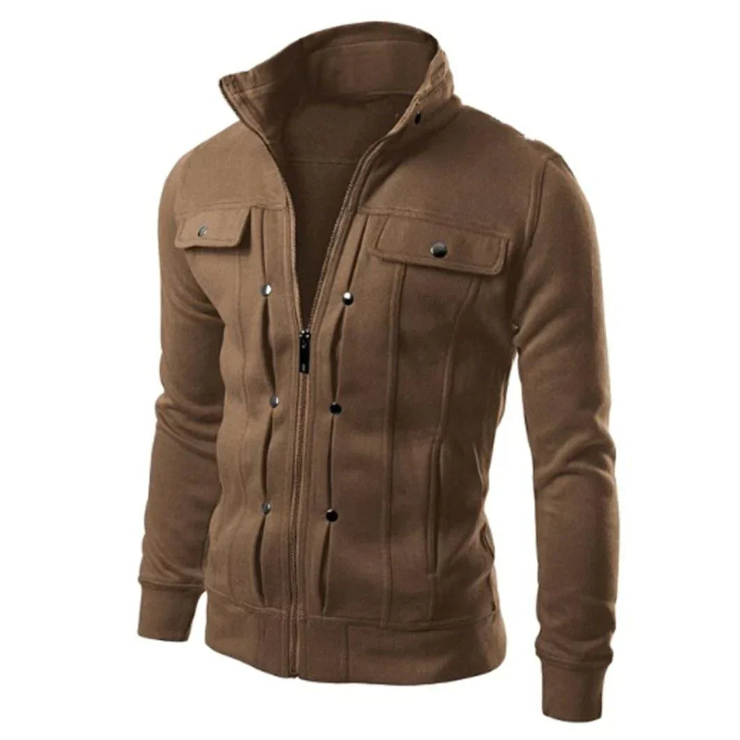 Veste Homme Sport Élégante à Fermeture Éclair