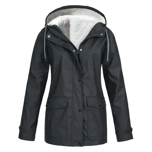 Veste de Pluie Féminine Élégante & Chaude - LuxeStyle