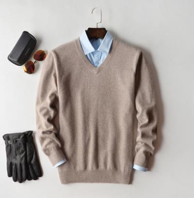 CachemireLux™ – Pull Homme Cachemire Doux et Élégant Confort Optimal