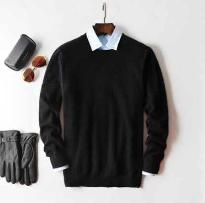 CachemireLux™ – Pull Homme Cachemire Doux et Élégant Confort Optimal